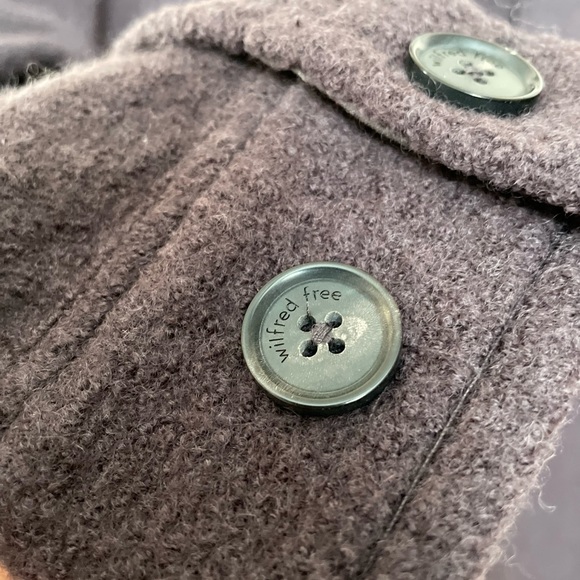 New aritzia ganna jacket 72595 100% merino wool Jacket  xxs - Picture 4 of 11